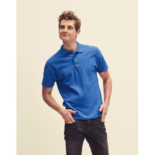 Fruit of the Loom 63-050-0 polo marškinėliai, 3XL Heather Grey image 2