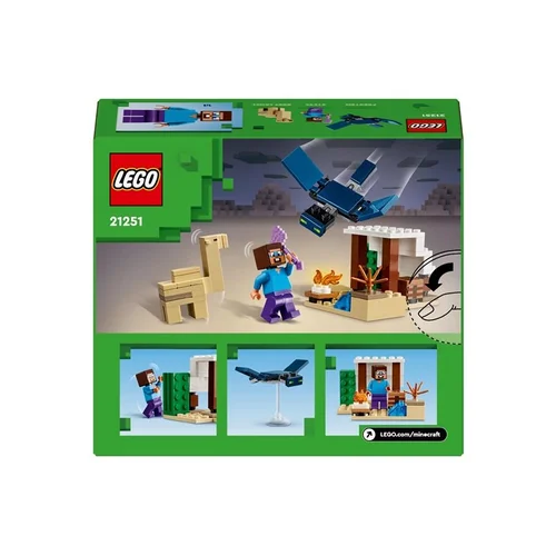 Konstruktorius LEGO® Minecraft Styvo ekspedicija dykumoje image 2