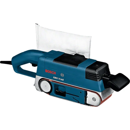 Juostinis šlifuoklis Bosch GBS 75 AE Professional + Lagaminas image 2