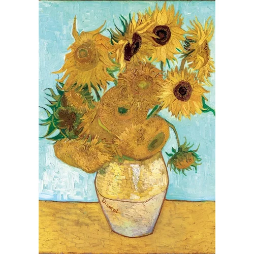 Clementoni Dėlionė Museum Sunflowers 1000 dalių image 2