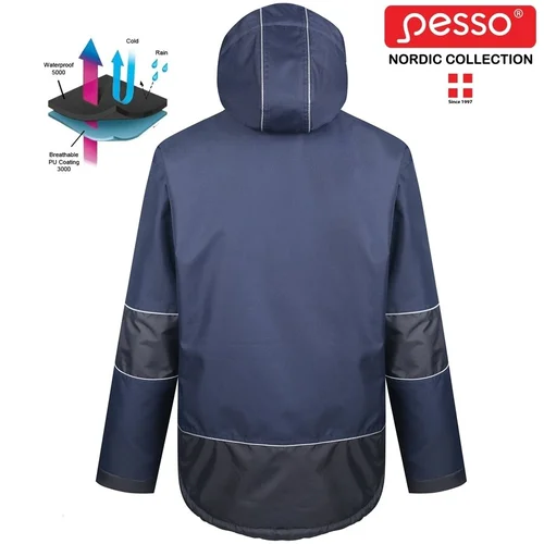 Pesso ARVIKA Pašiltinta striukė, mėlyna, L image 2