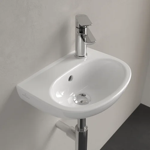 Villeroy & Boch O.Novo 360x275 Pakabinamas praustuvas Balta, Su persipylimu image 3