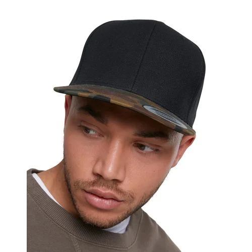 Flexfit 6089TC kepuraitė su snapeliu, Vieno dydžio, Juoda/Žalia kamufliažas image 2