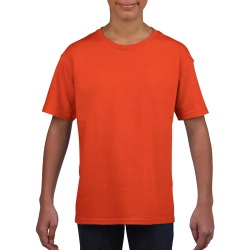 Gildan 64000B vaikiški marškinėliai, trumpomis rankovėmis, L (140/152), Oranžinė image 3