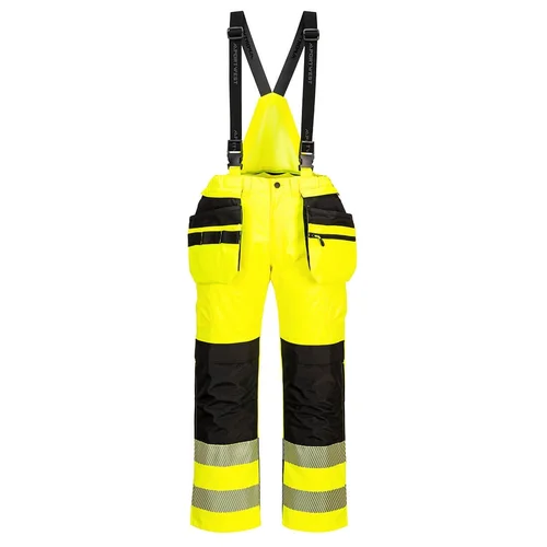 PORTWEST PW356 puskombinezonis nuo lietaus L Yellow/Black image 3