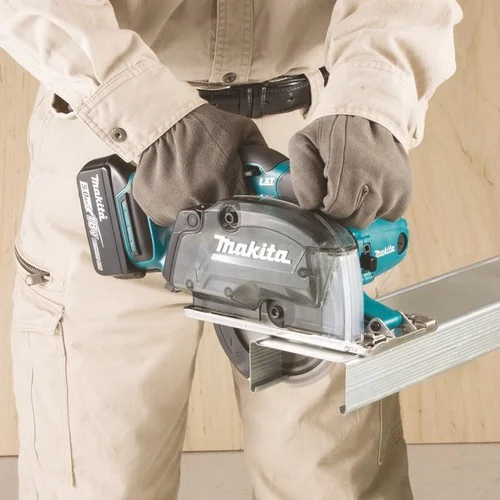 Makita DCS552Z akumuliatorinis diskinis metalo pjūklas, 18V image 2