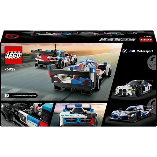 LEGO Speed Champions BMW: M4GT3&HybridV8 76922 image 2