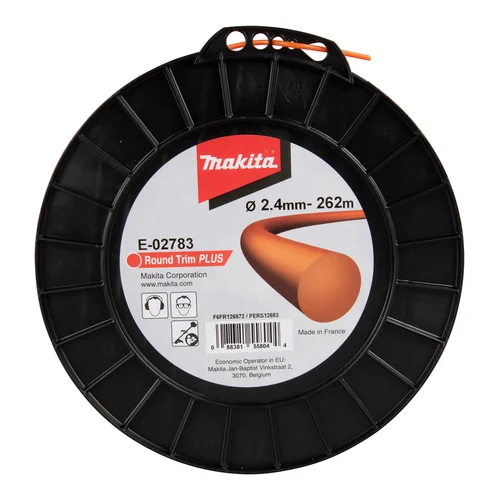 Trimerio valas Makita E-02783, 2,4 mm/262 m, apvalus image 1
