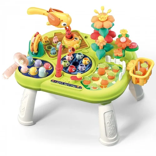 Interaktyvus Mokomasis Stalas WOOPIE BABY 8in1 Montessori image 2