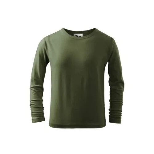 Vaikiški Malfini LS 121 marškinėliai ilgomis rankovėmis - 122 cm/6 metų, lime punch image 2