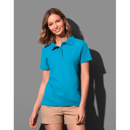 Stedman ST3100 moteriški polo marškinėliai, L, Ocean Blue image 2