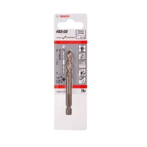 Bosch HSS-Co centravimo grąžtas 2608584677 image 2