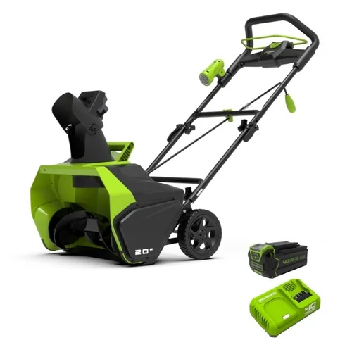 Greenworks GD40STK4 40 V akumuliatorinis sniego valytuvas, 50,8 cm pločio image 1