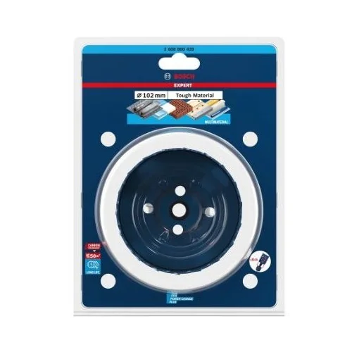 Karbido pjovimo karūna Bosch Tough Material, 102 mm, 2608900439 image 2