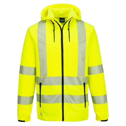 PORTWEST KX303 užsegamas džemperis su gobtuvu S, Yellow image 1