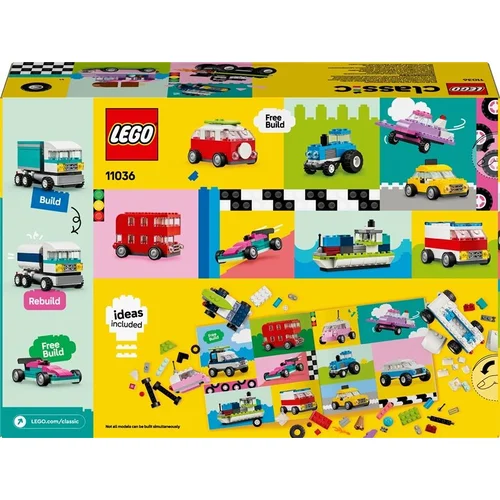 LEGO Classic Creative Vehicles 11036 900 dalių image 2
