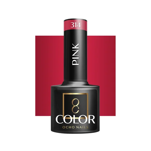 OCHO NAILS Pink 314 hibridinis nagų lakas 5 g image 1
