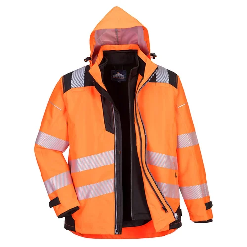 PORTWEST PW365 striukė 3 viename 4XL Oranžinė/Juoda image 1