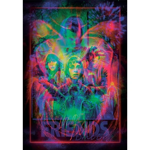 Clementoni Dėlionė Stranger Things Upside Down 35155 520-dalių 48x34 cm image 2