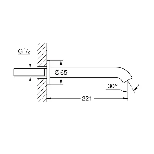Grohe Essence 13449DL1 Snapas voniai image 2