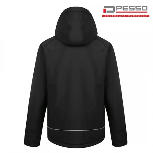 PESSO OTAVAJ Softshell striukė Juoda M image 3