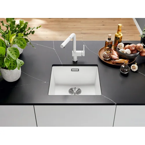 Blanco SUBLINE 400-U Silgranit, švelniai balta image 2