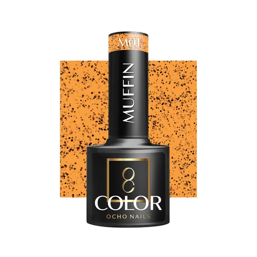 OCHO NAILS Muffin M01 hibridinis nagų lakas, 5 g image 1