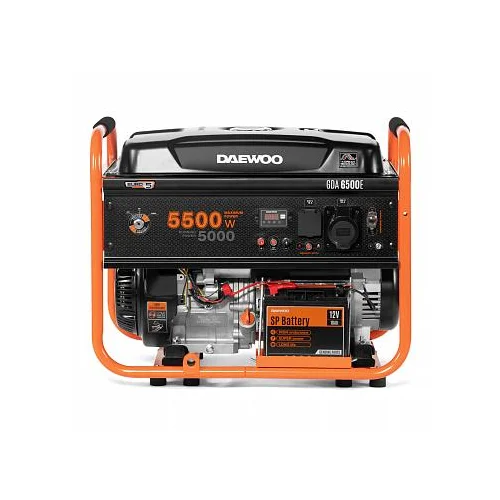 Benzininis generatorius DAEWOO GDA 6500E, 5.0 kW, 390 cm³ image 3