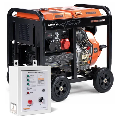 DAEWOO DDAE 9000DXE-3, 6.0 kW ATS15-DDAE image 1