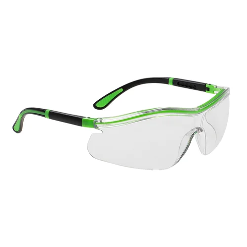 Neoniniai saugos PORTWEST PS34 akiniai – Smoke image 1