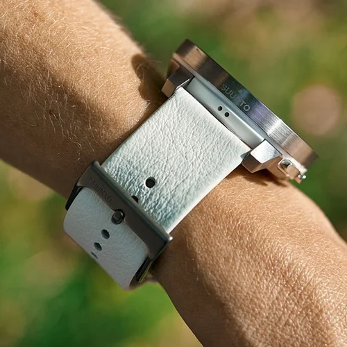 SUUNTO URBAN 22MM Odinė apyrankė Birch White M SS050702000 image 2