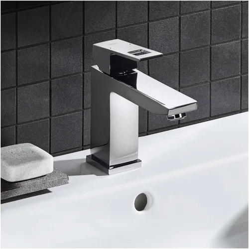 Grohe Eurocube praustuvo maišytuvas M dydžio su dugno vožtuvu image 2