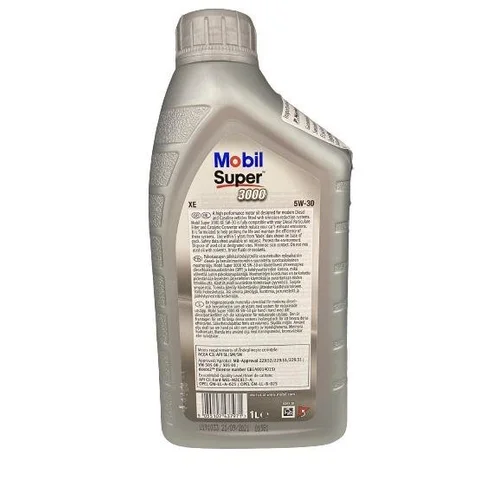 Automobilio variklio tepalas Mobil Super 3000 XE, 5W-30, 1 l image 2