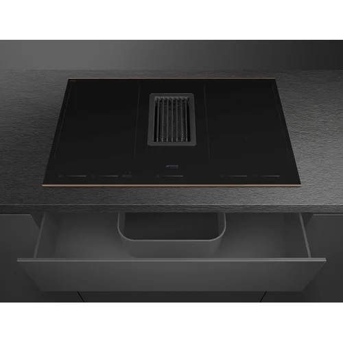 SMEG HOBD682R1 Indukcinė kaitlentė su gartraukiu 83 cm plotis image 2
