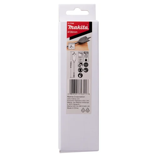 Makita E-17348 plunksninis grąžtas 1/4, 36x150 mm image 3