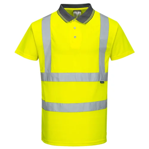 PORTWEST S477 Polo marškinėliai trumpomis rankovėmis, XL, Geltoni image 2