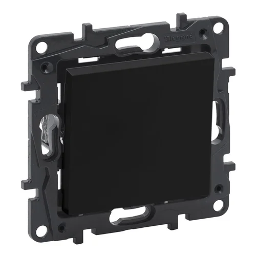 LEGRAND NILOE STEP Skambučio mygtukas 863509, Juoda image 1