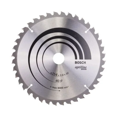 Bosch Pjovimo diskas medienai 254x30x40 2608640435 image 1