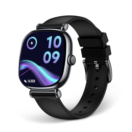 Ksix IRIA išmanusis laikrodis, Juoda, 1,7 colio AMOLED image 2