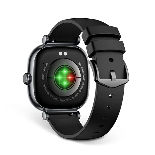 Ksix IRIA išmanusis laikrodis, Juoda, 1,7 colio AMOLED image 3