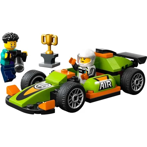 Konstruktorius LEGO City Green Race Car 60399 image 3