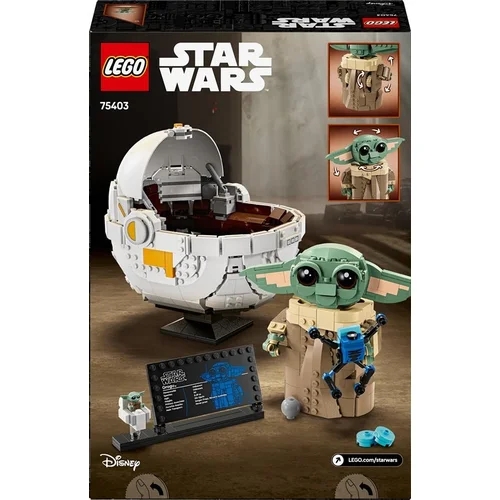 LEGO® Star Wars Grogu™ su Hover Pram, 1048 vnt. image 2