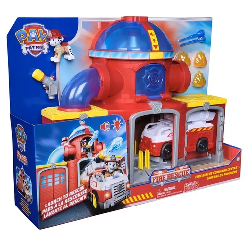 Paw Patrol Fire Station 6073760 figūrėlių rinkinys image 2