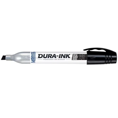 Markal Dura-Ink 25 3-6mm industrinis rašalo markeris metaliniame korpuse image 2