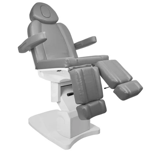 AZZURRO 708A elektrinis kosmetologinis krėslas, pilkas image 1