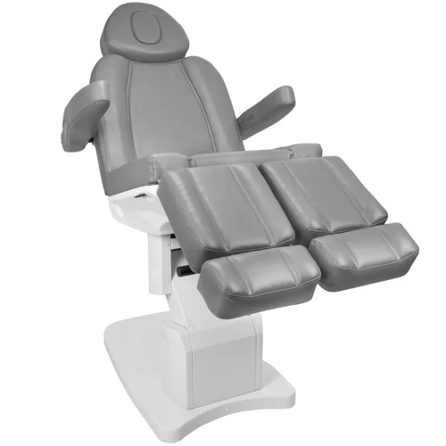 AZZURRO 708A elektrinis kosmetologinis krėslas, pilkas image 3