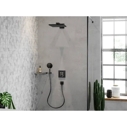 Hansgrohe Raindance Select S 120 3jet EcoSmart 26531340 Juodas chromas image 2