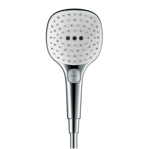 Hansgrohe Dušo komplektas Raindance select E120/Unica's puro 0,65 m Baltas/chromo image 2