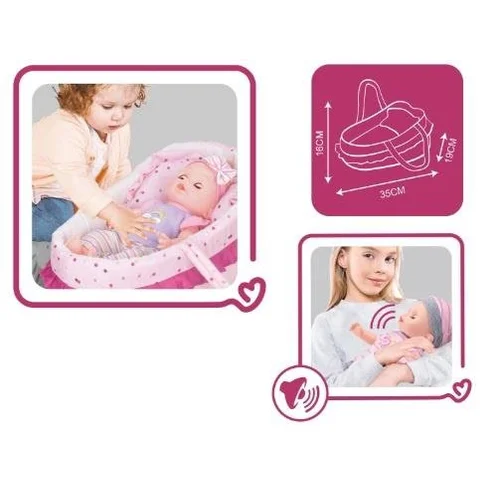 Lovely Doll WZB8806-3 Lėlė kūdikis, 36 cm image 2