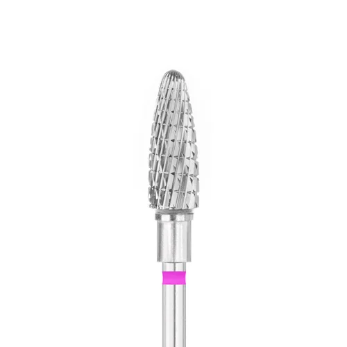 EXO PRO ovalus karbidinis nagų frezos antgalis 5 mm image 2